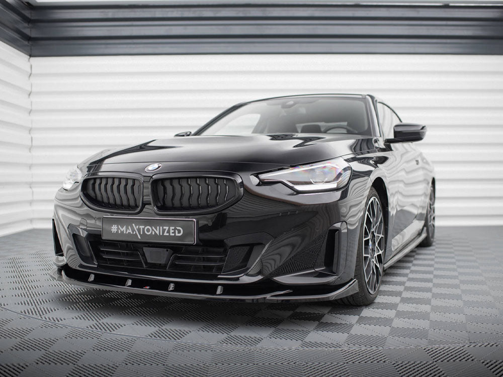 BMW 2 Coupe G42 Front Splitter V.3 by Maxton Design