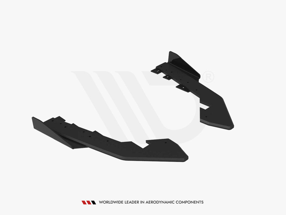 BMW 2 Coupe G42 rear side splitters + flaps, Maxton Street Pro