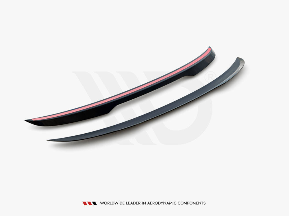 Porsche 992 GT3 Lower Spoiler Cap - Maxton Design Gloss Black