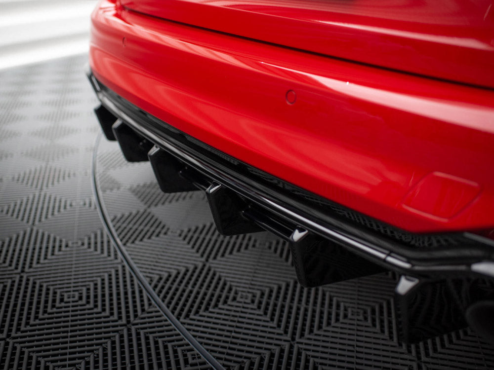 Audi RS4 B9 Avant rear valance diffuser kit by Maxton Design