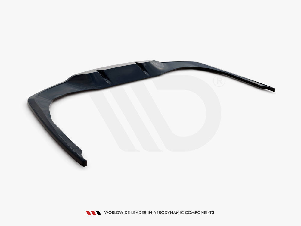 Kia Stinger Mk1 (2017-2023) Maxton Design Central Rear Splitter, Gloss Black