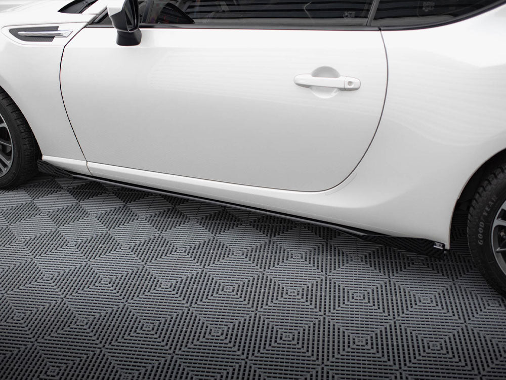 Subaru BRZ Mk1 (2012-2020) Maxton Design Street PRO Side Skirts Diffusers + Flaps