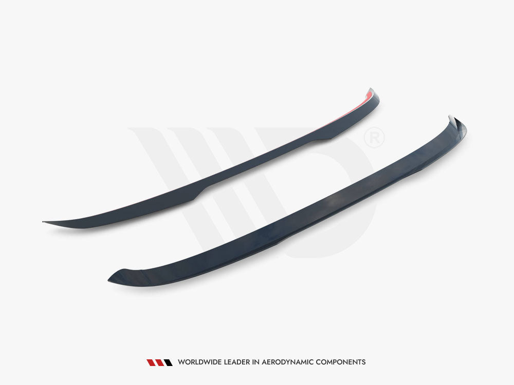 Kia Ceed GT Mk3 spoiler cap, Maxton Design gloss black, SPOILER-CAP-KIA-CEED-GT-MK3