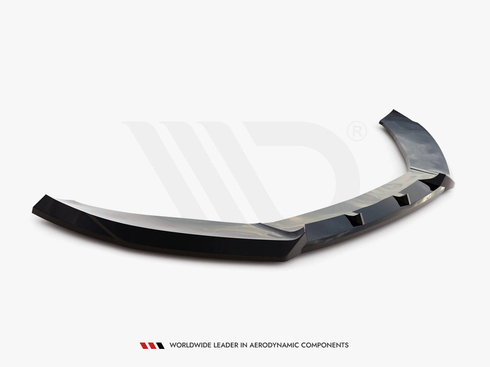 Audi S4 A4 B8 (2008-2011) Front Splitter V.4 by Maxton Design