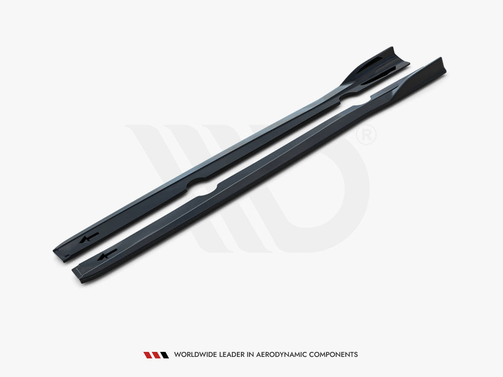 Ford Fiesta ST Mk7 FL Side Skirts Diffusers V.3 by Maxton Design