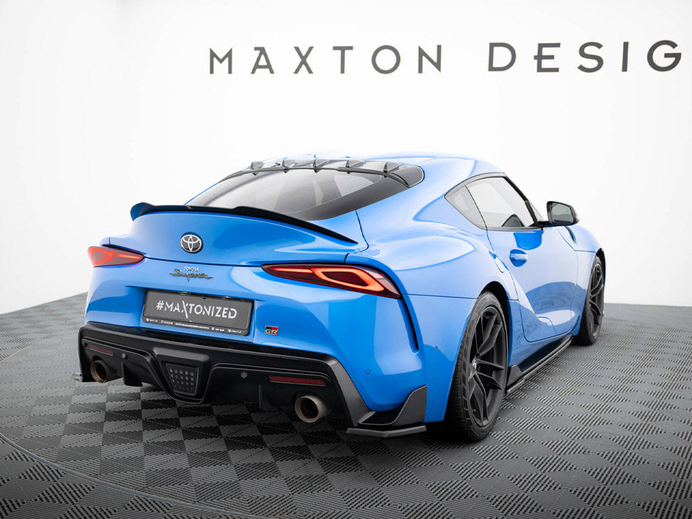 Toyota Supra MK5 (2019-) Rear Side Splitters V.2 by Maxton Design