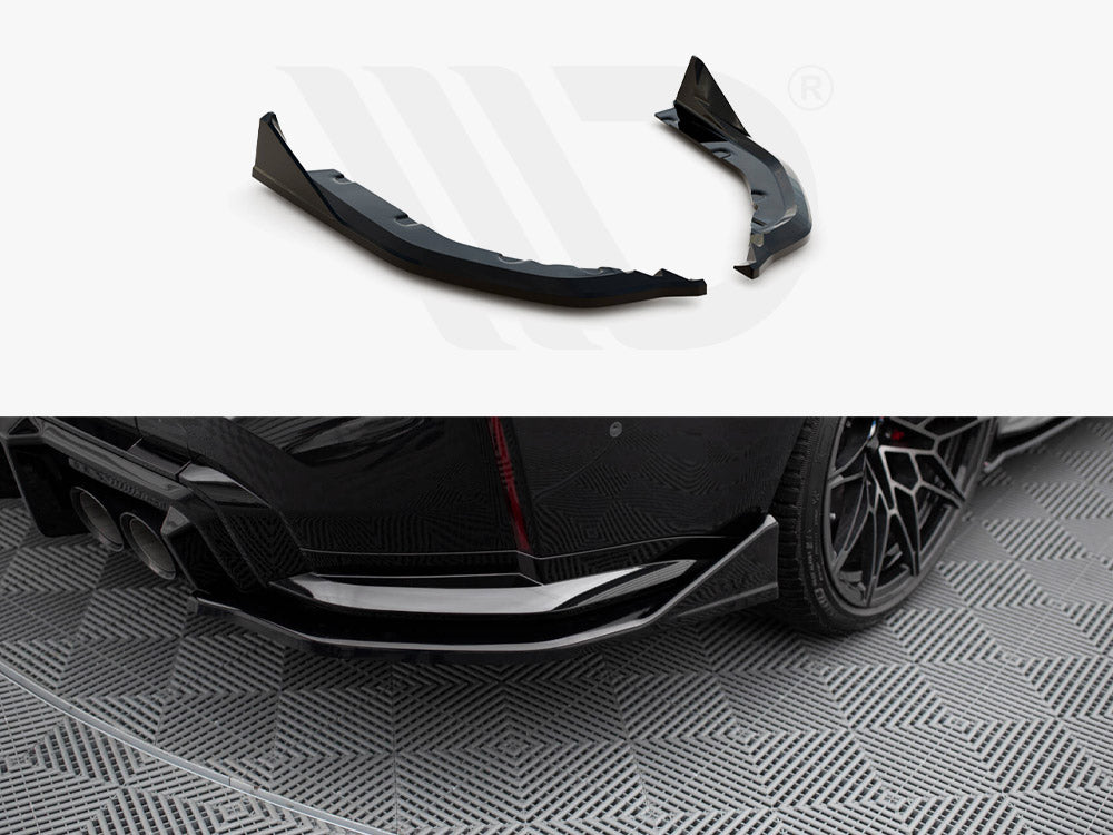 BMW M3 G80 G81 Rear Side Splitters V.6 by Maxton Design