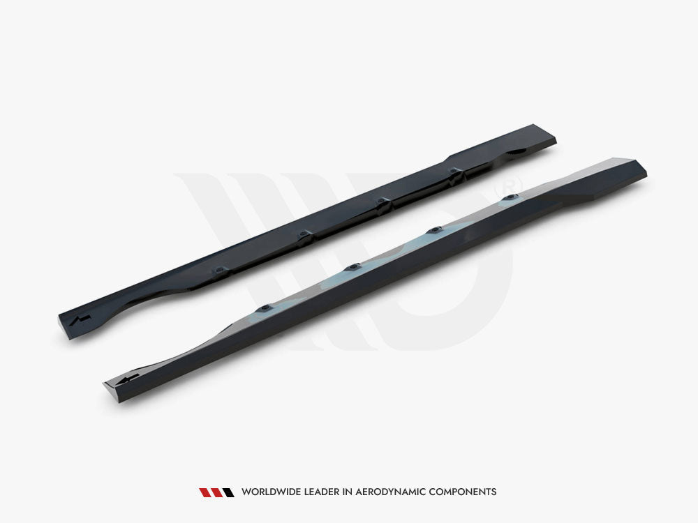 Smart Fortwo C451 Facelift 2012-2014 Side Skirt Diffusers, Maxton Design