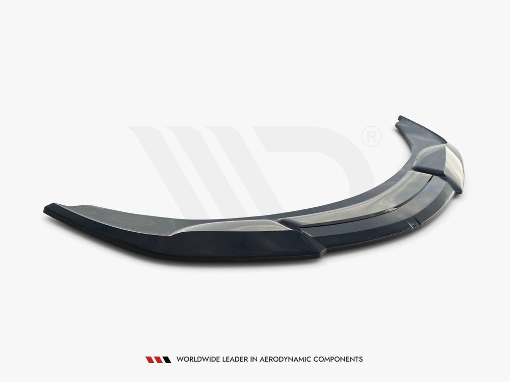 BMW 6 E63 E64 Front Splitter V.2 by Maxton Design, Gloss Black