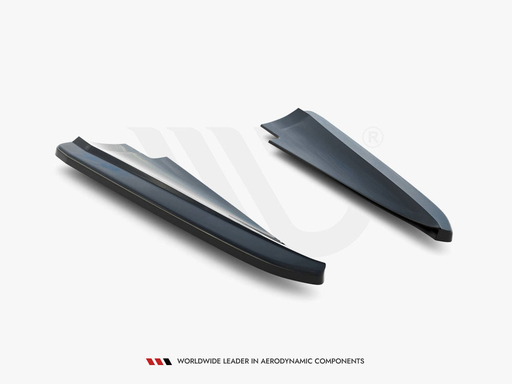 Maserati Quattroporte Mk6 (2013-2016) rear side splitters - Maxton Design ABS set