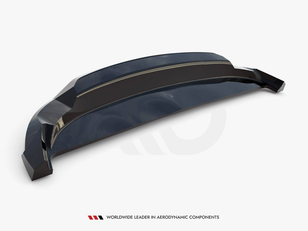 Volvo EX30 Mk1 rear splitter - Maxton Design vertical bars, gloss black