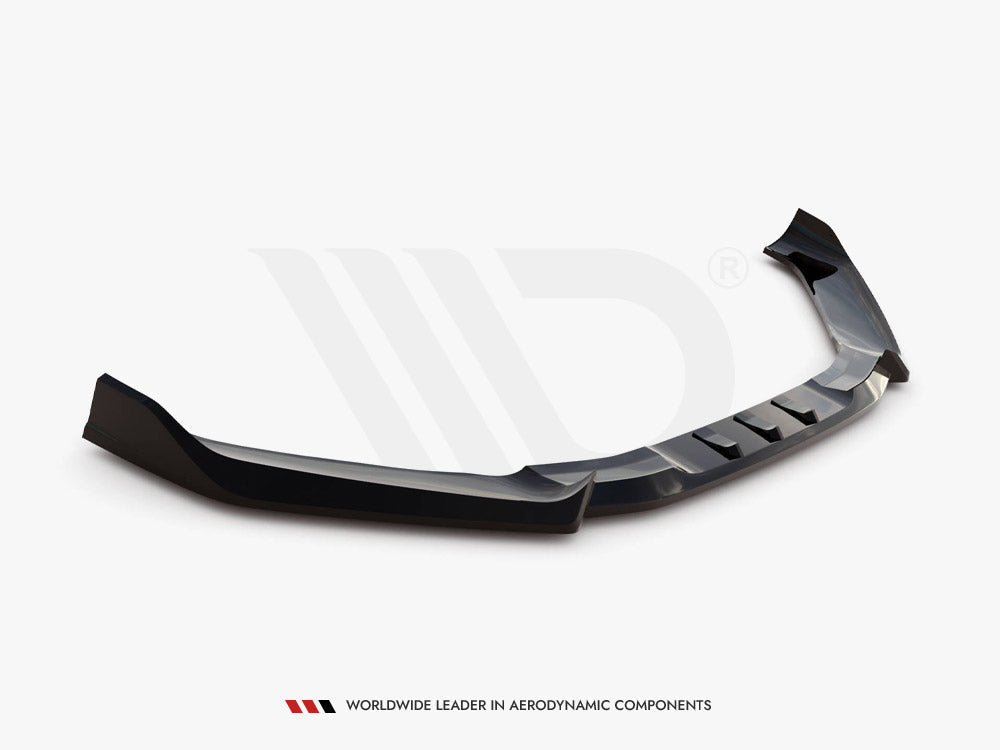 Hyundai Veloster N Mk2 front splitter V.2 - Maxton Design ABS