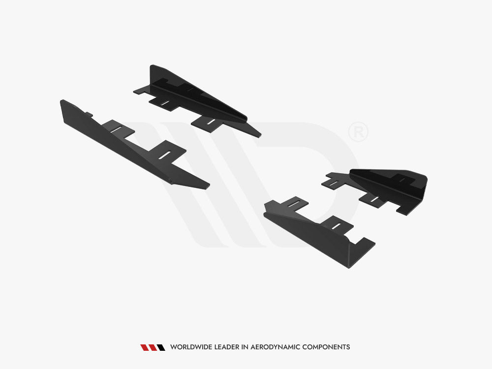 Ford Focus ST Mk3 Facelift (2015-2018) Side Flaps - FOFO3FSTCNC-SD1 Base Required