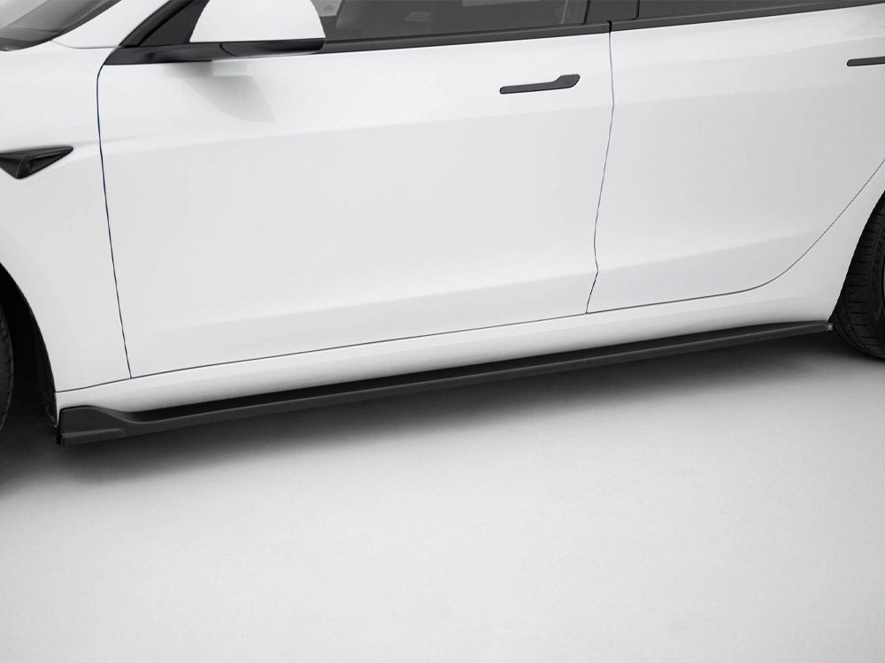 Tesla Model 3 Performance Mk1 Facelift Side Skirts Diffusers V.3