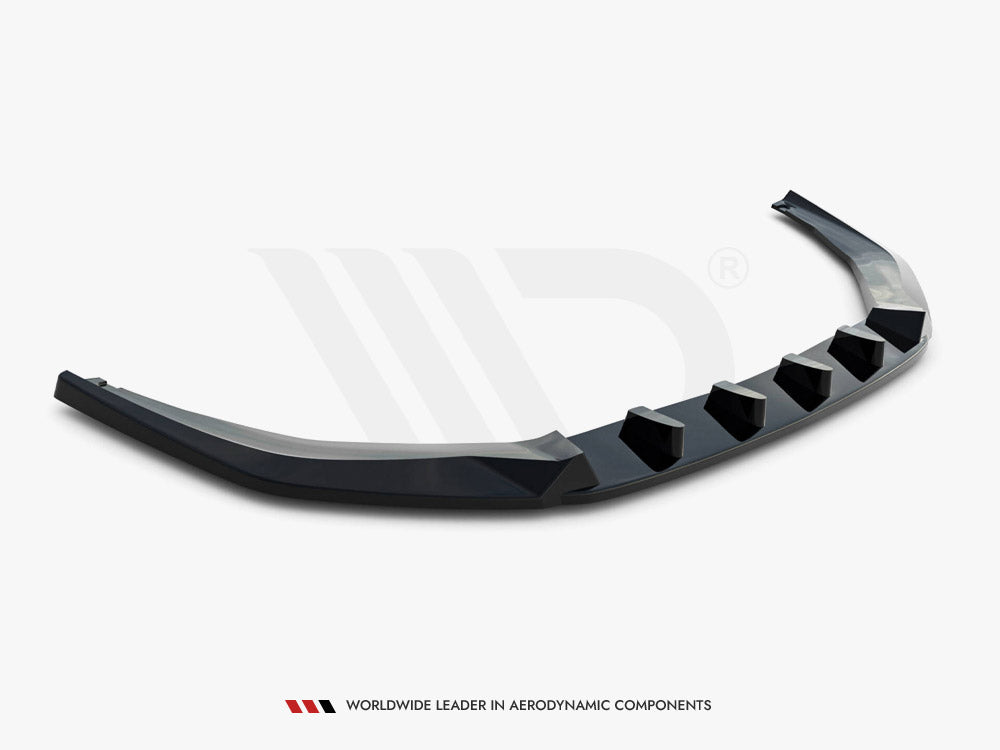 Audi S8 D5 Facelift 2021 front splitter V.2, Maxton Design