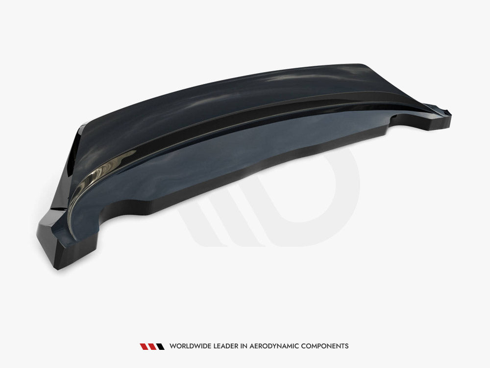 Mazda 6 GK Facelift 2017-2023 rear splitter, Maxton Design vertical bars, gloss black
