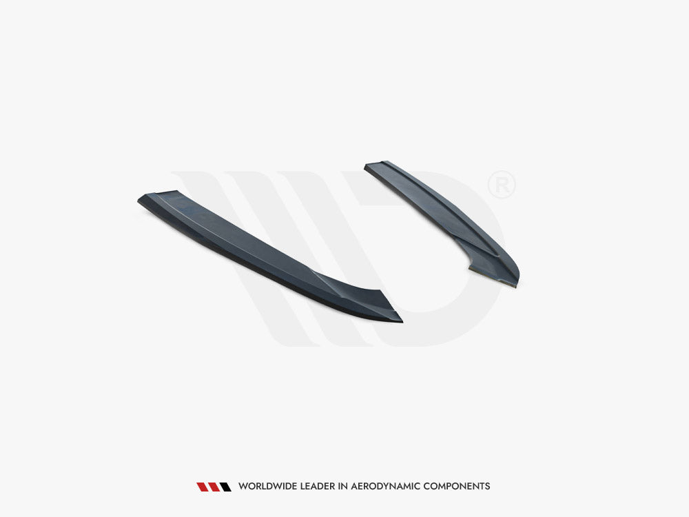 Audi S6 A6 C7 Facelift Rear Side Splitters V.3 - Maxton Design ABS