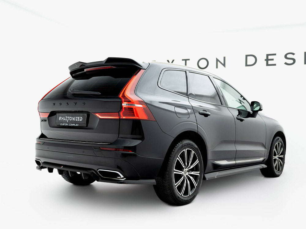 Volvo XC60 Mk2 2017-2021 Spoiler CAP 3D, Gloss Black