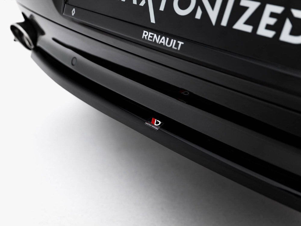 Renault Laguna Mk3 GT (2008-2010) rear splitter - Maxton Design ABS diffuser set
