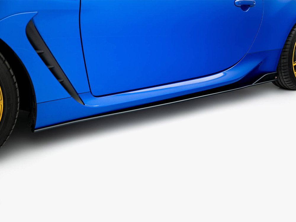 Subaru BRZ Mk2 2021+ Maxton Design Street PRO V.2 Side Skirts Matte Black