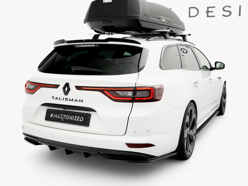Renault Talisman Grandtour 2015-2022 Spoiler CAP, Maxton Design Gloss Black