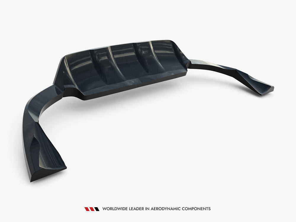Volvo XC60 Mk1 Facelift (2013-2017) Rear Splitter - Maxton Design ABS