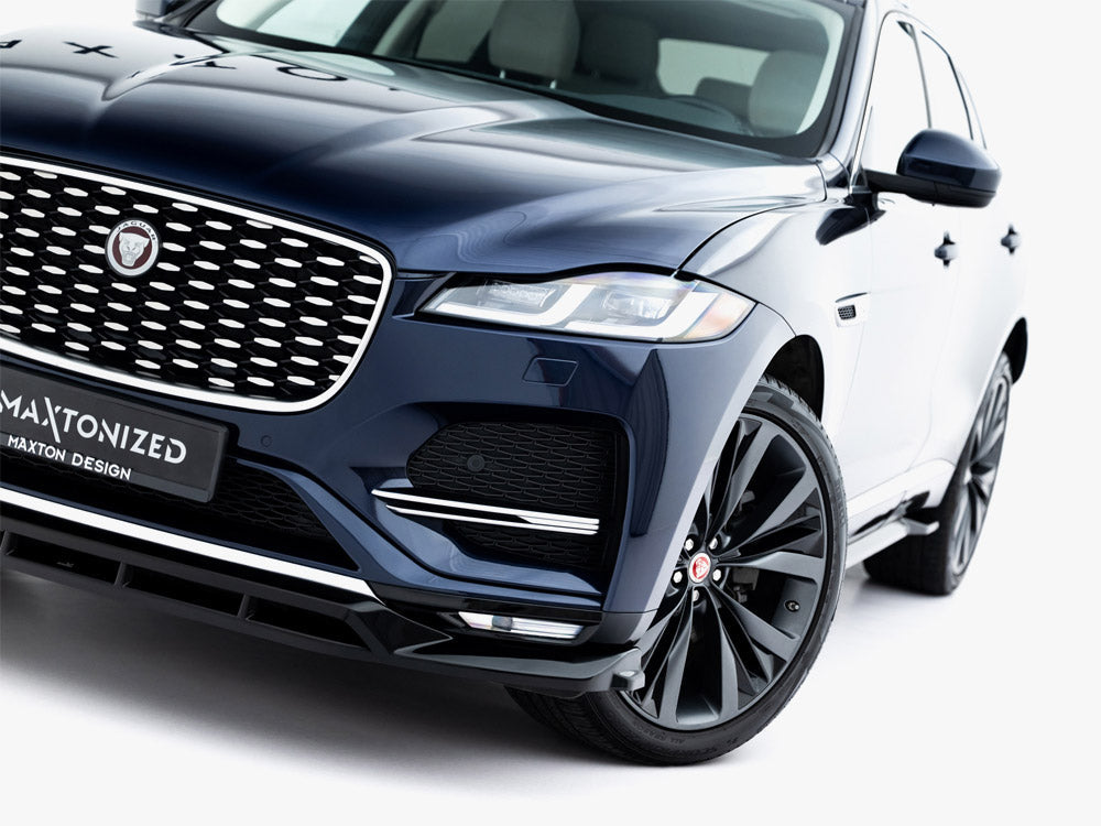 Jaguar F-Pace R-Sport Mk1 Facelift (2020-2025) front splitter - Maxton Design
