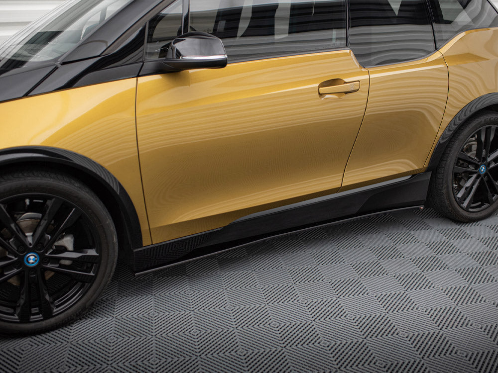 BMW i3 S Mk1 Facelift (2017-2022) Maxton Design Gloss Black Side Skirts & Rear Diffuser