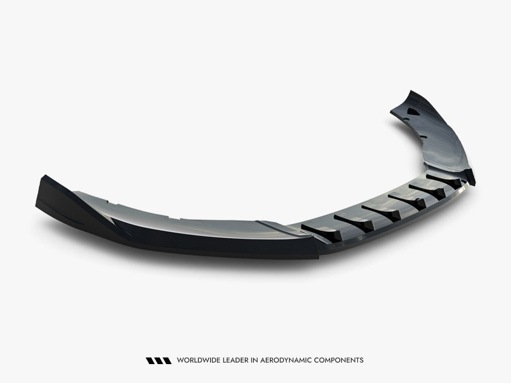 Cupra Leon Mk1 Facelift 2024 Front Splitter V.1 by Maxton Design