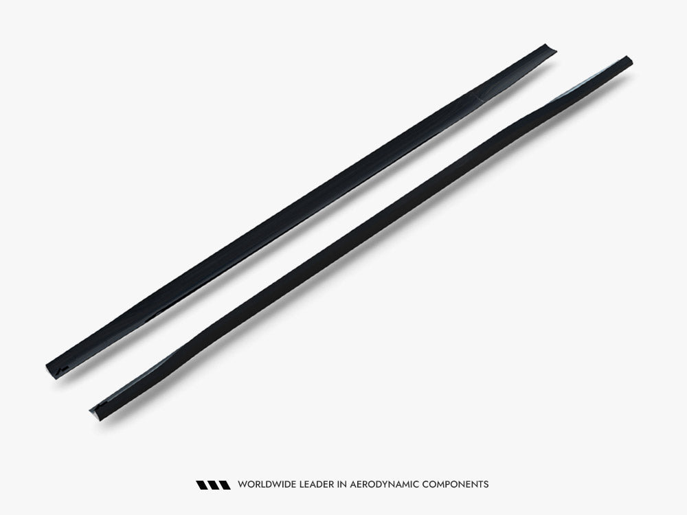Vauxhall Insignia Mk2 OPC-Line 2017-2020 Maxton Design Gloss Black Side Skirt Diffusers