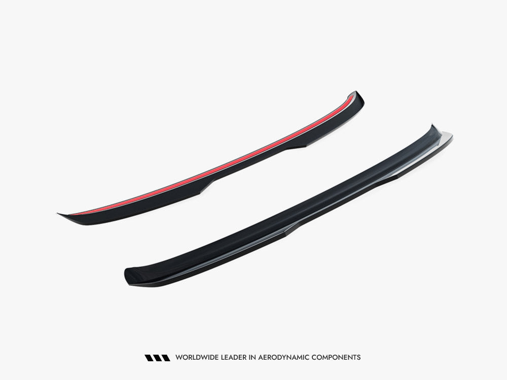 VW Golf 7 MK7 GTI R R-Line GTD Spoiler Extension Maxton Design V.3 ABS
