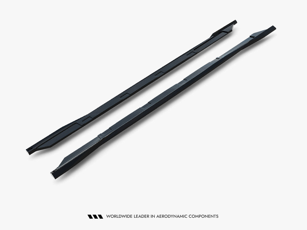 BYD Seal Mk1 side skirt diffusers, Maxton Design gloss black MD-BYD-SSD-GB