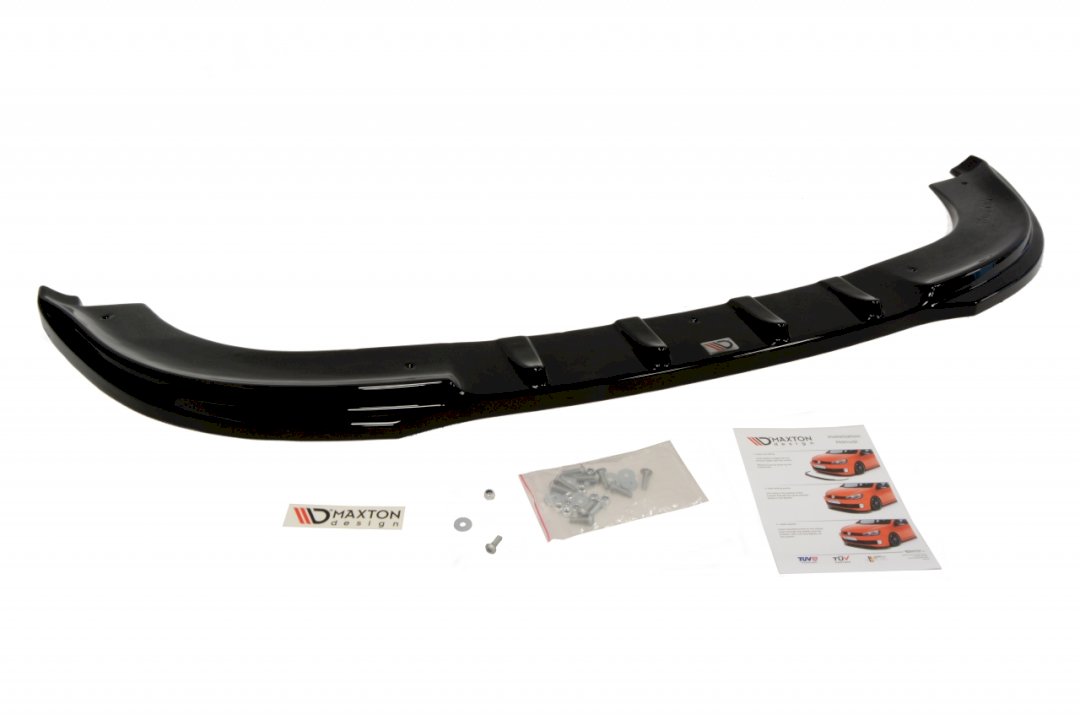 VW Touran 2003-2006 front splitter, Maxton Design ABS kit