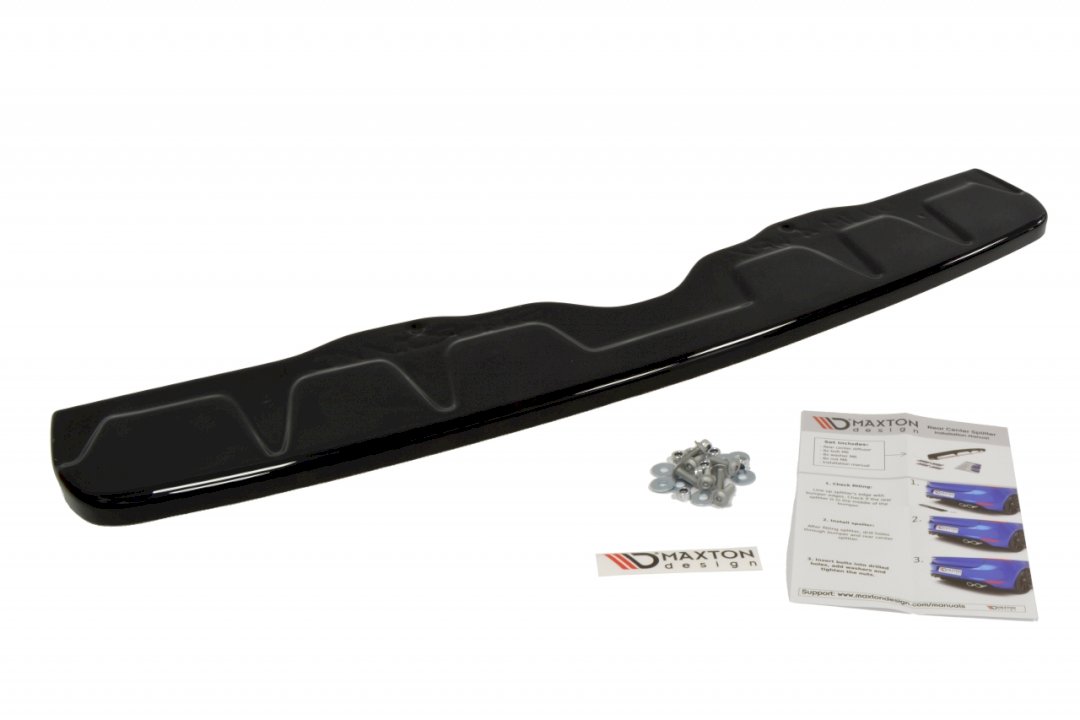 Subaru WRX STI VA (2014-2021) Maxton Design ABS Central Rear Splitter