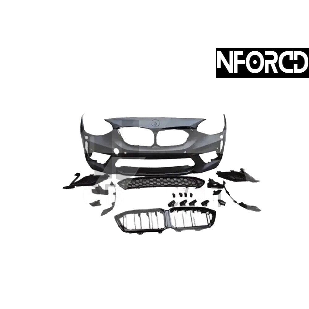 BMW 1 Series F20 F21 Pre LCI M2 Competition Style Front Bumper - Unpainted