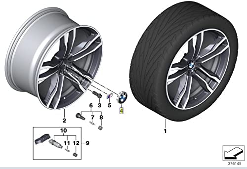 BMW E46 E90 F30 G20 G30 wheel centre caps