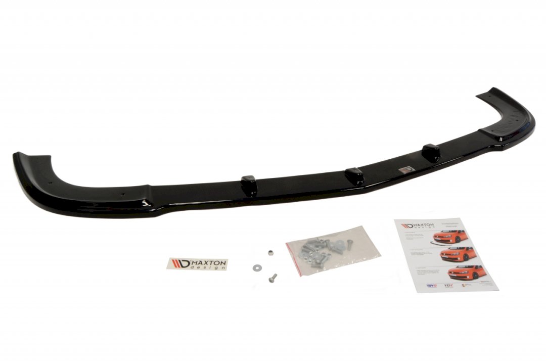 Mercedes W204 C219 Front Splitter by Maxton Design ABS