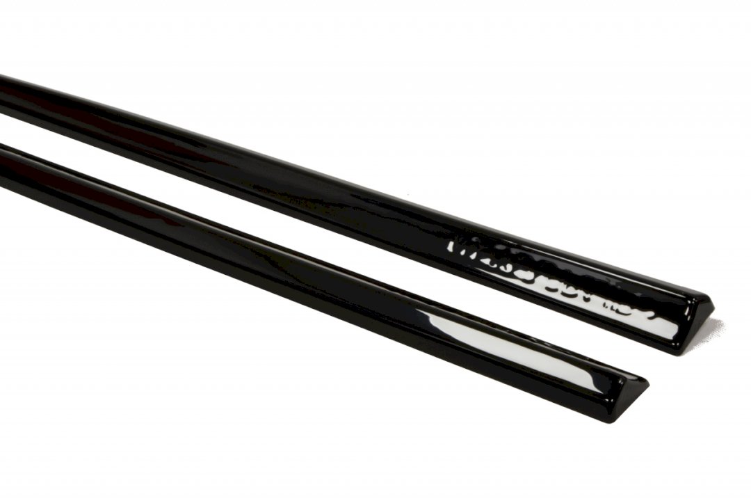 Audi S3 A3 8V Sportback side skirts diffusers Maxton Design gloss black