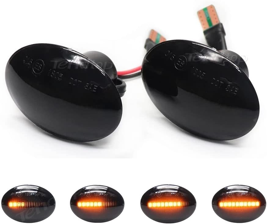 Fiat 500 (2007-2021) & Abarth 595/695 LED Sequential Side Repeater Unit