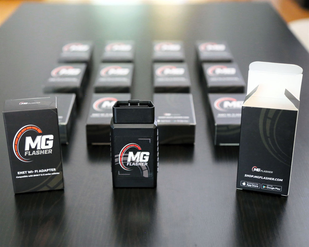 BMW F & G Series, Toyota Supra A90 MG Flasher ENET Wi-Fi Adapter