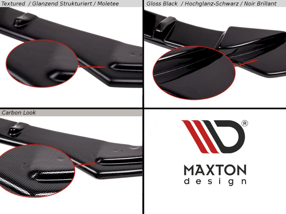 Renault Laguna MK3 Coupe (2008-2015) Maxton Design ABS Side Skirt Splitters