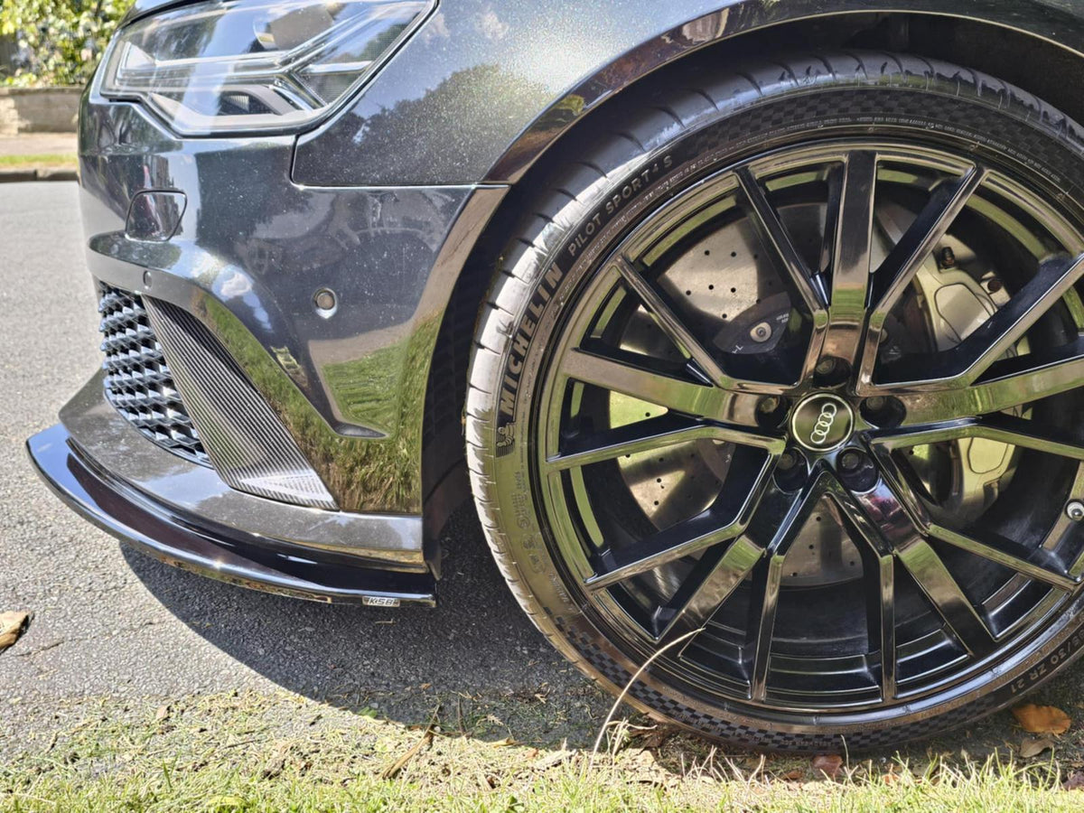 Audi RS6 C7 front splitter - Cuz-RS6C7-FS