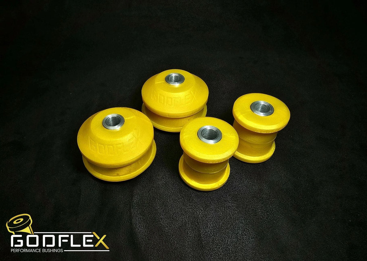 VW Passat B8 front suspension arm bushes - GodFlex 85 Shore polyurethane kit