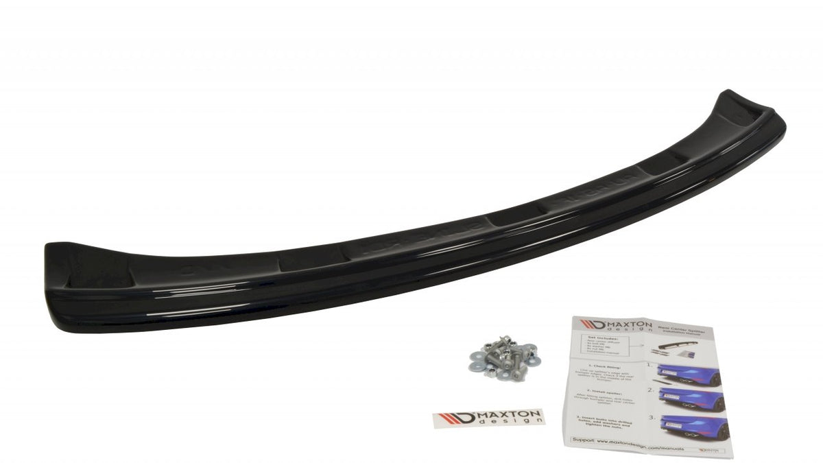 Audi A5 8T Facelift (2011-2016) Maxton Design Rear Splitter, Gloss Black