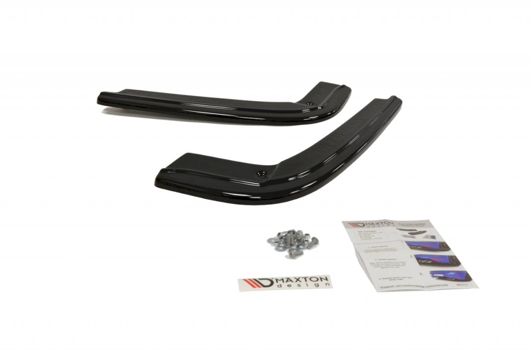 BMW E92 3 Series M Sport 2006-2009 Rear Side Splitters - Maxton Design ABS Set