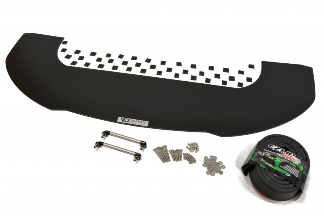 Skoda Fabia I RS 2003-2007 front splitter kit - Maxton Design + EZ Lip Pro, ABS black