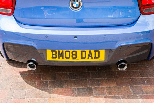 BMW F20 F21 1 Series M135i 114i-120d AC Schnitzer 90mm Sport Chrome Tailpipes