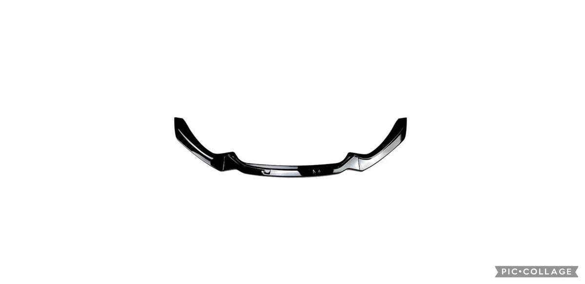 F20 F21 BMW 1 Series M Sport Front Splitter Gloss Black CUZ-FS-F20