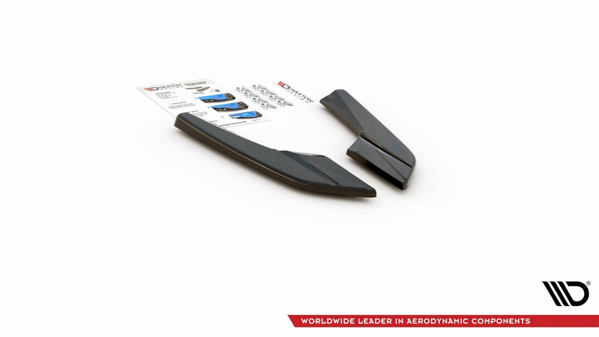 Audi S3 8V Sedan Facelift (2016-2020) Rear Side Splitters V.2 AU-S3-3F-S-RS1