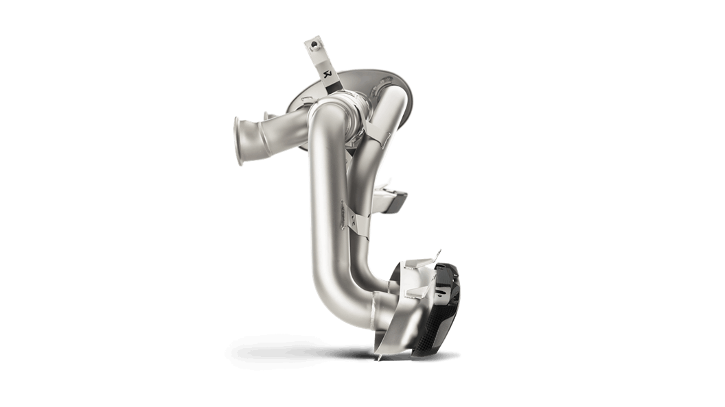 Audi R8 4S (2016-2018) V10 5.2 FSI Akrapovic Slip-On Line Titanium Exhaust S-AUR8SO3-T